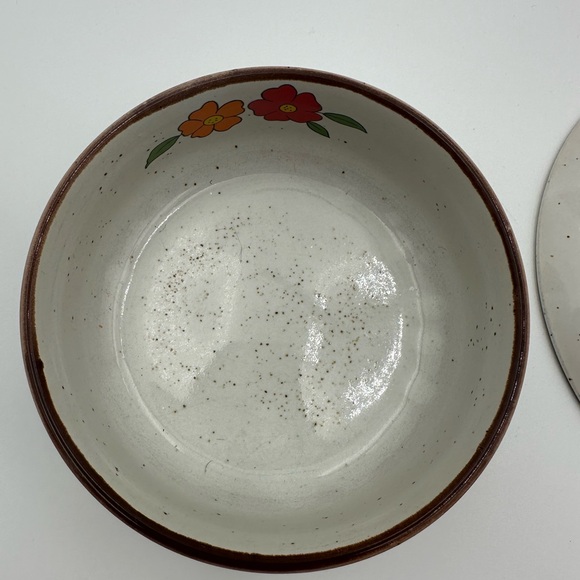 Vintage Child Dish Set Farmer Boy Plate & Bowl - Picture 4 of 6